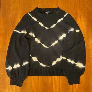 Vera Wang Bleach Tie Dye Sweater